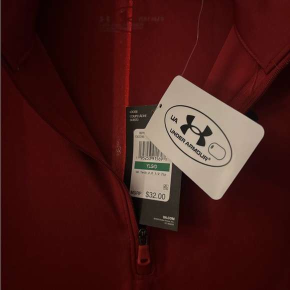 Under Armour Crimson Half-Zip Pullover - Picture 2 of 2